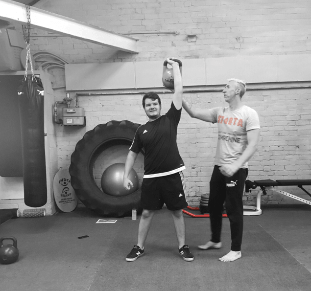 Personal training coaching at Sparta Fitness Coventry gym